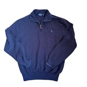 Polo Ralph Lauren Prima Cotton‎ 1/4 Zip Men’s Size XL
